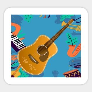 Guitar Sticker